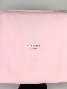 Authentic Kate Spade Pink Cotton Drawstring Large Handbag Dust Bag